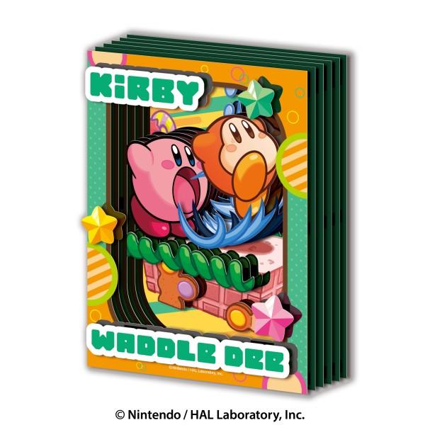 Ensky - Paper Shadow Art Mini Kirby & Waddle Dee