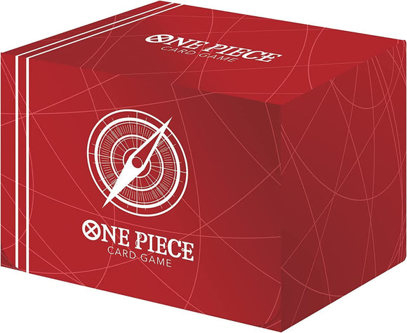 One Piece TCG: Card Case - Clear Red