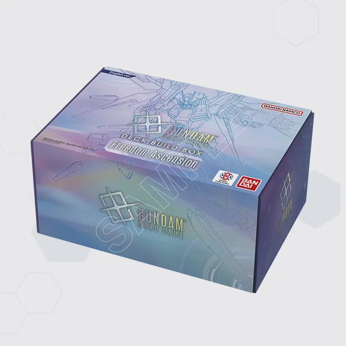 GUNDAM CARD GAME: DECK BUILD BOX 01 FREEDOM ASCENSION (SC01) - INGLÉS