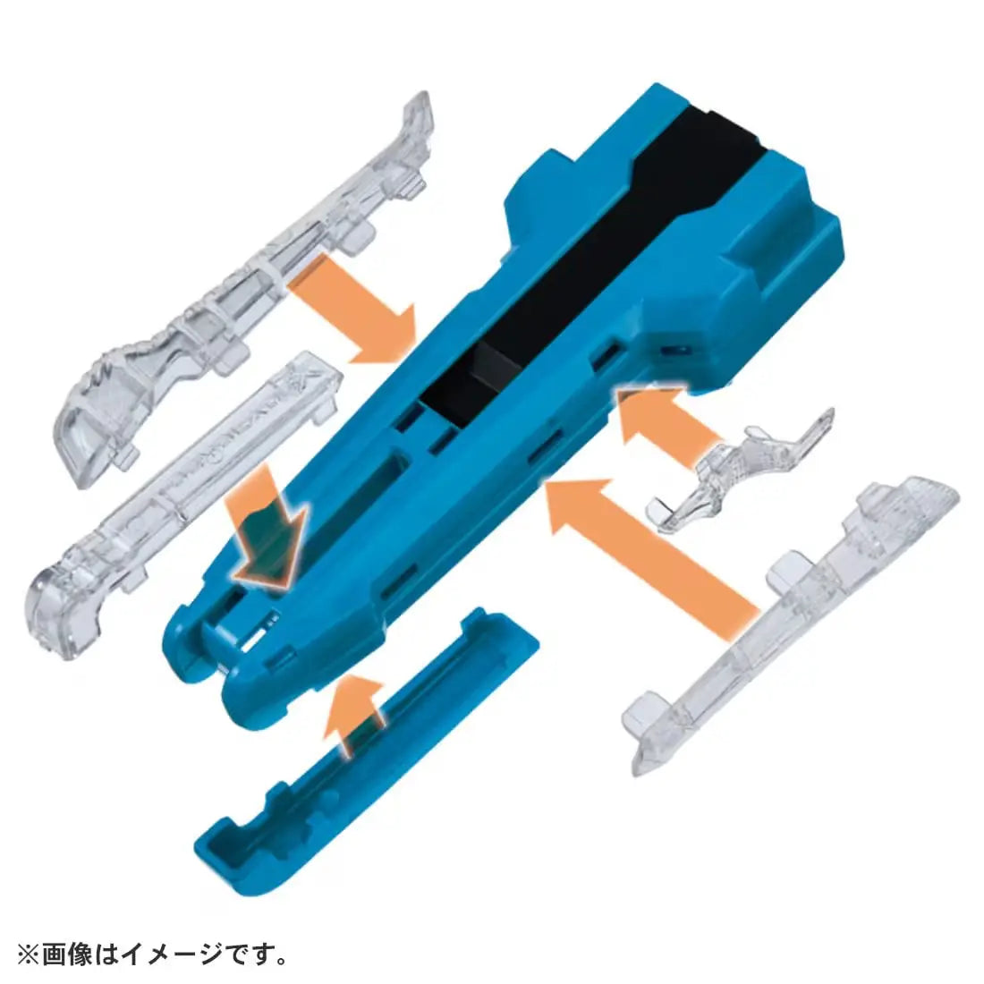 Beyblade - Beyblade X BX-42 Rubber Custom Grip Blue Ver.