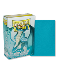Dragon Shield: 60 Micas Tamaño Small Turquoise Matte