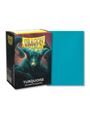 Dragon Shield: 100 Micas Tamaño Standard Matte Turquoise
