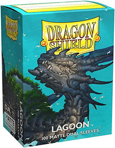 Dragon Shield: 100 Micas Tamaño Standard Dual Matte Lagoon