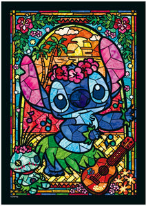 Disney Stained Art Jigsaw Puzzle - Stitch - 266 piezas