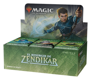Magic the Gathering: Zendikar Rising Draft Booster Box - INGLÉS