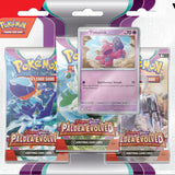 Pokémon TCG: Scarlet & Violet 02 Paldea Evolved - Three Booster Blister - INGLÉS
