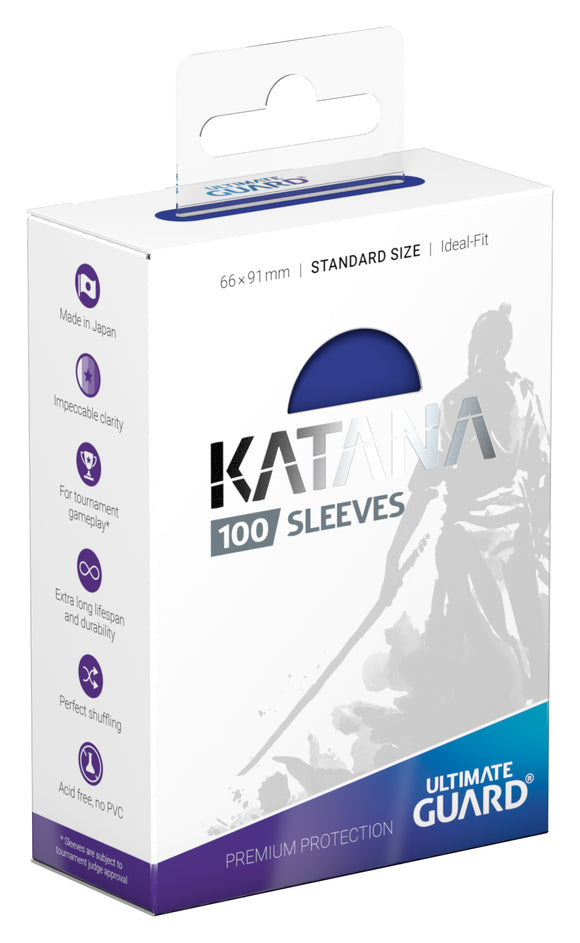 Ultimate Guard: Katana 100 Sleeves Standard Blue