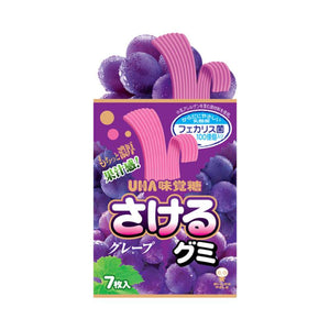 UHA Mikakuto Sakeru Gummy Grape