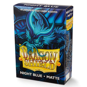 Dragon Shield: 60 Micas Tamaño Small Night Blue Matte