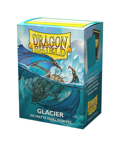 Dragon Shield: 100 Micas Tamaño Standard Dual Matte Glacier