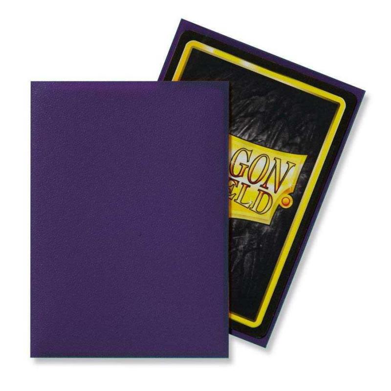 Dragon Shield: 100 Micas Tamaño Standard Matte Purple