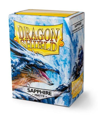Dragon Shield: 100 Micas Tamaño Standard Matte Sapphire