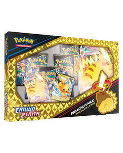 Pokémon TCG: Crown Zenith Pikachu Vmax Box - INGLÉS