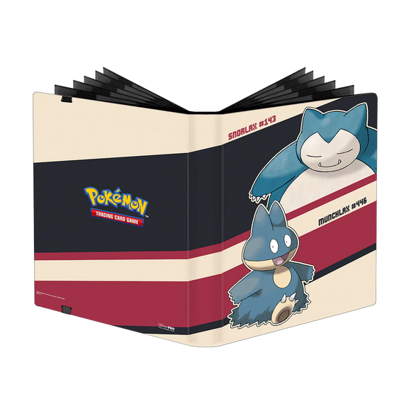 Ultra Pro: Snorlax Munchlax 9-Pocket PRO-Binder for Pokémon