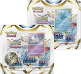 Pokémon TCG: Sword & Shield 12 -Silver Tempest - Three Booster Blister - INGLÉS