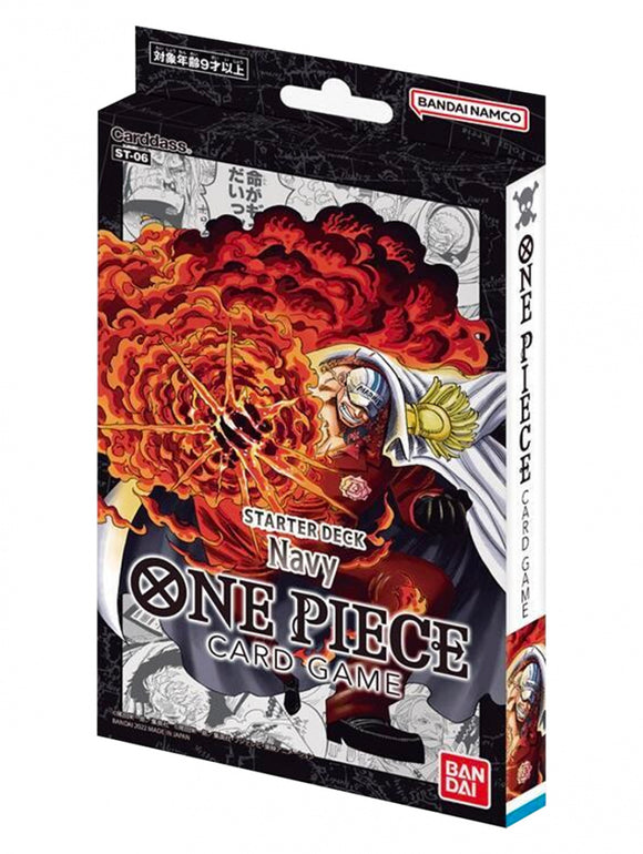 ONE PIECE CARD GAME STARTER DECKS [ST06] -ABSOLUTE JUSTICE-